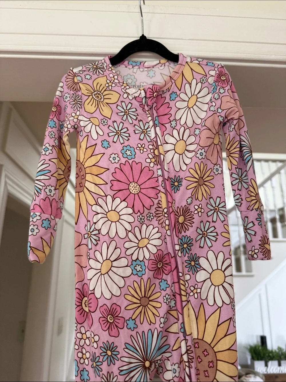 Posh Peanut Presley Pink Convertible Pajamas